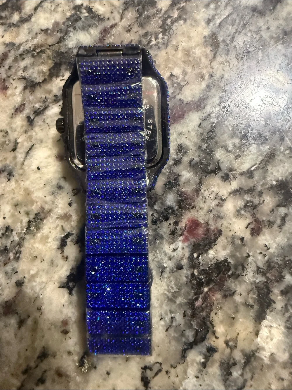 Blue Sparkle Fashion Watch for Men -